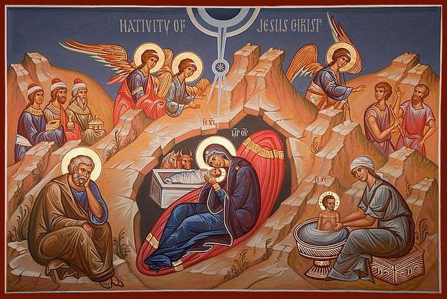 Image for: God before ages becomes an infant!