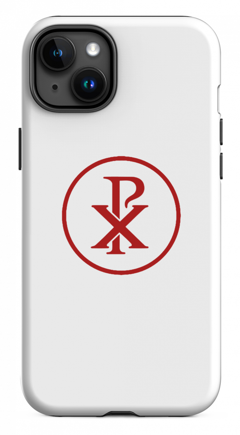Chi Rho branded iphone case